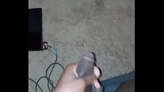 Quick massage of balls and dick Thumb