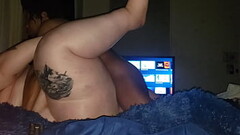 Big Natural Ass BBW Gets Fucked Instead Of Netflix And Chill Thumb