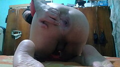 Cuzinho fodido por Dildo Thumb
