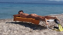 Drone exibitionism on Nudist beach Thumb