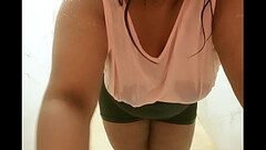 Thailand lady playing in shower Thumb