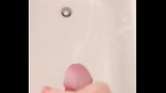 White guy sprays his cum everywhere Thumb