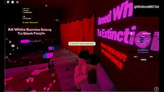 Racist White Fag Gets Fucked By Black Cock In Roblox Thumb