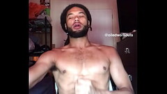 Oiledworkouts Jerking Off with Hung Dominican Dick Thumb