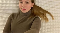 LolyLola Twists her ass in front of the camera and spreads her beautiful legs in stockings Thumb