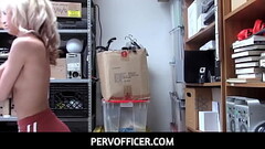 PervOfficer-Young Thief Agrees For fuck With Security Man - Kitty Carrera Thumb
