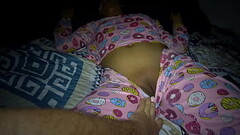 my sweet stepniece wanted me to visit her at her bedroom and got so horny that she let me cum in her Thumb