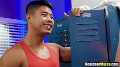 Asian jock fucked by big cock friend Thumb