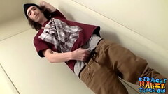Straight thug Sean Johansen masturbates and cums solo Thumb