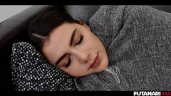 Valentina Nappi Sucks and Rides her Futa clone'_s big Dick making her burst with lots of Cum on  Thumb