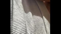 Step playing with his big cock Thumb