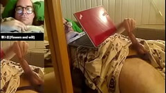 Lying down and stretching my foreskin after dance 8(2022-06-17) Thumb