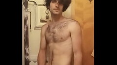 Hot Teen Jerks his Cock and Cums Hard Thumb