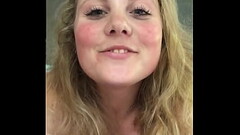 Natural Blonde Innocent Looking Teen Loves Using Her Big Dildo to Masturbate to Orgasm. Beautiful Th Thumb