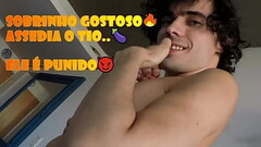 Meu sobrinho me assediou - empurrei com um pau duro em sua bunda apertada - Com Alex Barcelona Thumb