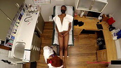 Ebony Soccer Star Jewel Must Get A Sports Physical Completed By Doctor Tampa &amp_ Nurse Stacy Shepa Thumb