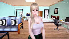 Magical teen shows true form while her pussy is getting pounded in the water [Mythic Manor - Naira 6 Thumb