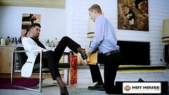 Chris Damned Pounds His Shoe Shiner In The Ass Thumb