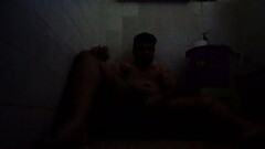Brij Jerks Off &amp_ Cums In His Bathroom Thumb
