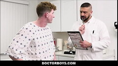 Virgin Straight Twink Threesome With Two Gay Doctors - Max Lorde, Jesse Zeppelin, Marco Napoli Thumb