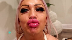 Skylar Xtreme'_s Best FACEFUCKING Blonde Bimbo Blowjob Lips Made To DEEPTHROAT | Blowjob Compila Thumb