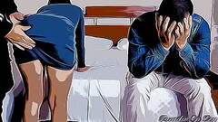 Joven Esposa es Follada por el Jefe de su Marido al Frente de el y Lo Disfruta Netorare Parte 1 - Ca Thumb