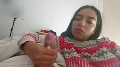 I love making my step cousin'_s penis explode in cum - I do it twice Thumb