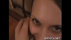 Remarkable brunette Tanya gets roughly slammed Thumb