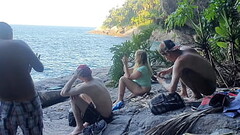 Flagra de atores na praia de nudismo !!! Paty Bumbum - Melissa Alecxander  - Alex Lima - taissa wink Thumb