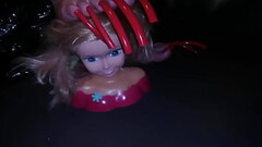 LADY L MEGA LONG RED NAILS AND SEX DOLL (video short version) Thumb