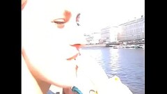 Astonishing brunette Tanya getting filled up by phallus Thumb