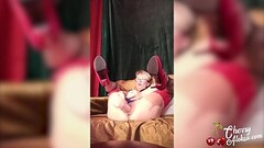 Blonde Masturbate Pussy and Ass Hole while Husband is at Work Thumb