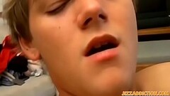 Cute twinks suck each other off before fucking hard bareback Thumb