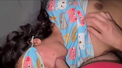 me cojo el culito apretado de mi hermana en cama Thumb
