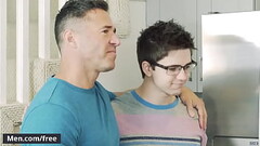 Slim twink (Will Braun) shove his hard cock up to (Jake Porter'_s) ass - Men.com Thumb