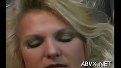 Classy bombshell is playing with her milk jugs era Thumb