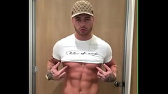 Big Dick Guy Showing Off Thumb