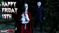 BANGBROS - Kara Lee Runs Into Masked Maniac In The Woods, Gets Fucked! Thumb