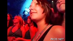 Blond girl engulfing dick with cream Thumb