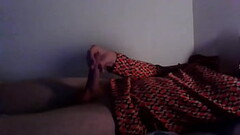 Crossdresser wearing his wife'_s secretary dress Pt.2 Thumb