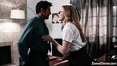 babe Alexa Grace bangs with horny dean and begs him to fuck her tight teen cunt. Thumb