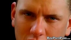 Young muscle jock cums after fucking ass and blowjob Thumb