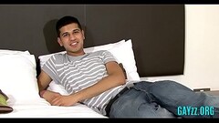 Glad gay jerks off his dick Thumb