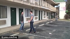 Brenner Bolton with Jared Summers Jeremy Adams at Bareback Motel Part 3 Scene 1 - Trailer preview -  Thumb
