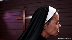 Huge ass nun anal fucks lesbian Thumb