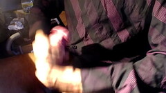 long vid of me on webcam jerking my huge veiny cock with cumshot Thumb