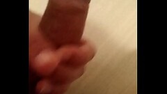 Teen boy wanks and cums twice Thumb