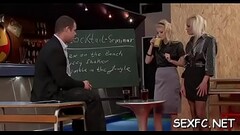 Home dressed sex in foursome Thumb
