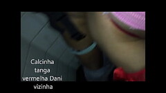Cdzinha LimaSp dando no cine arouche com a calcinha tanga vermelha renda da Dani vizinha 08052019.mp Thumb