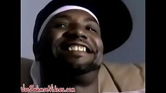 Black stud jerking off and getting his fat cock sucked Thumb